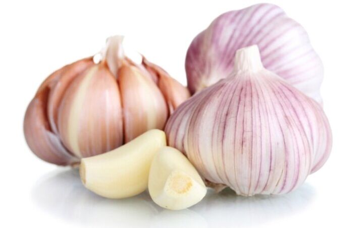 garlic to eliminate parasites from the body