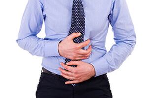 Abdominal pain in a man is a reason to think about the presence of parasites in the body. 